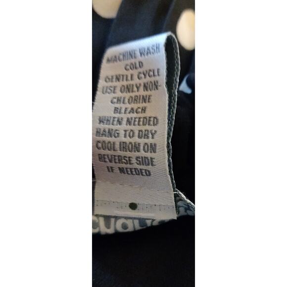 Charlotte Russe Polka Dot Skirt Sz S High Low Mini To Maxi Sheer Black NWT Lined - Picture 7 of 13